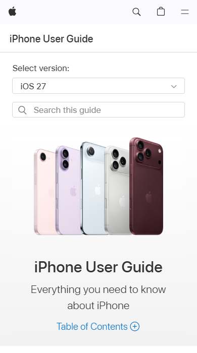 Your phone or computer homepage on a phone